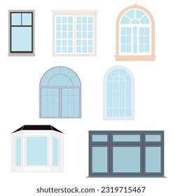 Window Illustration EPS File for various uses