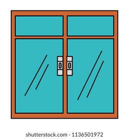 window inside isolated icon