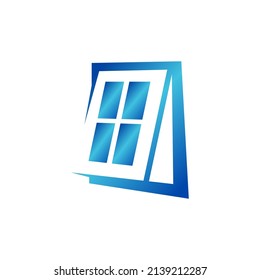 window logo simple clean and elegance