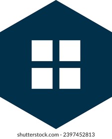 Window Logo Template Vector	icon