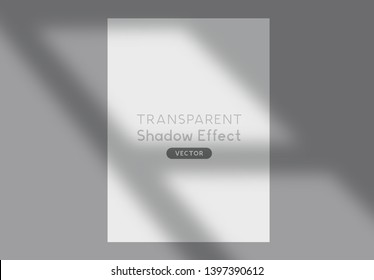 A window long shadow silhouette effect background vector effect.