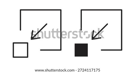 Window Minimize icon for your website design, logo, app, UI. EPS10