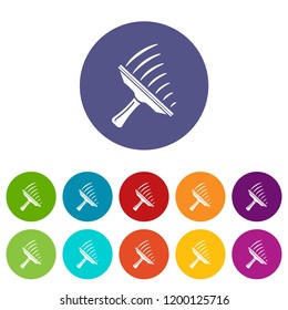 Window mop icon. Simple illustration of window mop vector icon for web