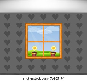 Window on the wall