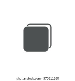 Window page icon. sign design