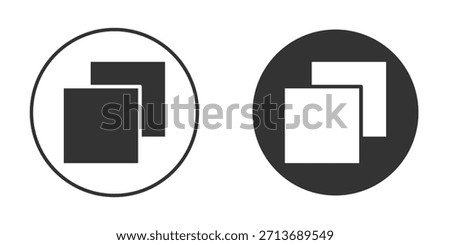 Window Restore icon in glyph style for web Design. UI UX icons