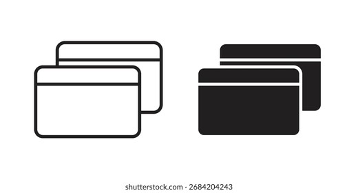 Icono de restauración de ventana para Diseños web. conjunto de iconos de contorno y Clipart