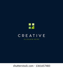 Window Security System Creative Business Logo