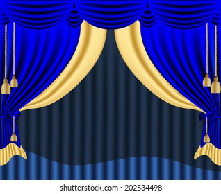 window shades blue