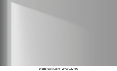 Window shadow on wall in sunny day. Abstract background for product display.