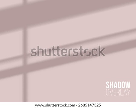 Window shadow overlay with aesthetic vibe