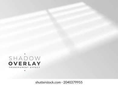 window shadow overlay effect indoor background