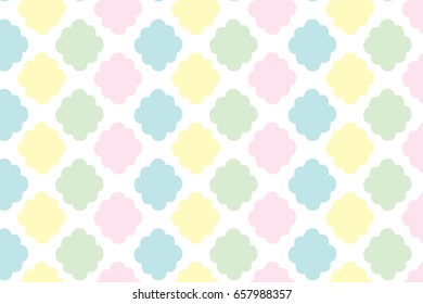 Window shape designed modern vector simple editable pattern