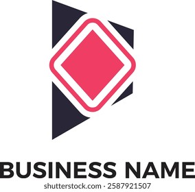 window square minimalist logo design vector