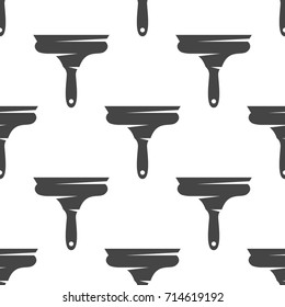 Window squeegee seamless pattern. Vector illustration for backgrounds