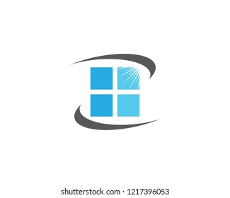 Ilustración de símbolo de ventana