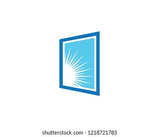 Ilustración de símbolo de ventana