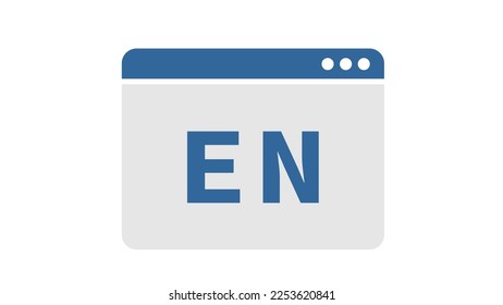 Window UI elements and conditions for coding to entry icon.Flat vector graphic.