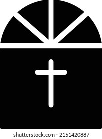 window vector glyph color icon