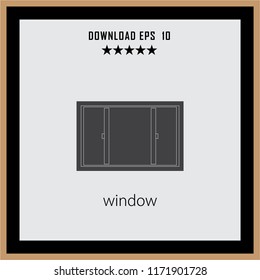 window  vector icon