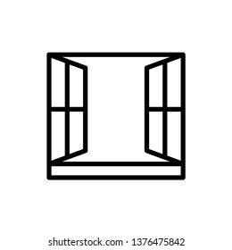 Window Vector Icon Stock Vector (Royalty Free) 1376475842 | Shutterstock