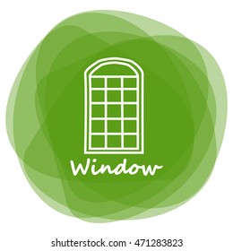 Window vector icon