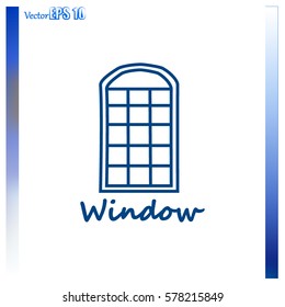 Window vector icon