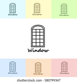 Window vector icon