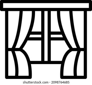 Window Vector Icon Desing Illustration