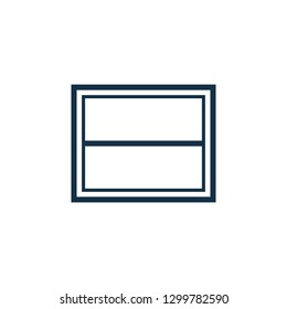 Window Vector Icon Flat design