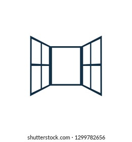 Window Vector Icon Flat design