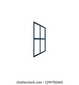 Window Vector Icon Flat design