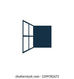 Window Vector Icon Flat design
