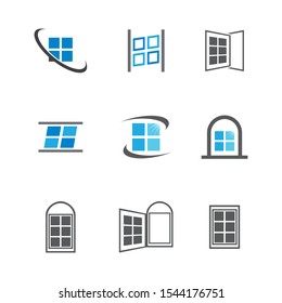 Window vector icon illustration design
