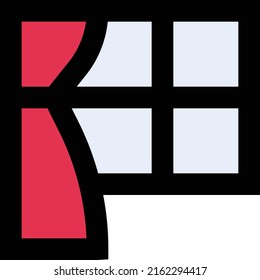 window Vector illustration on a transparent background.Premium quality symmbols.Stroke vector icons for concept and graphic design.