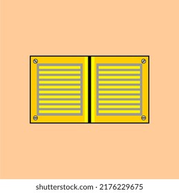 window vector illustration, perfect for icon, template, building design, house, building, advertisement, news, promotion, business, etc.