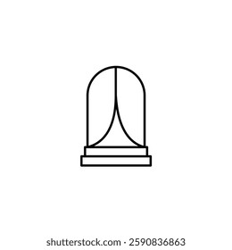 Window vector line icon icons design