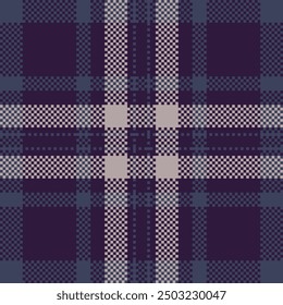 Window vector texture background, famous pattern fabric seamless. Unique plaid textile tartan check in dark and blue colors palette.