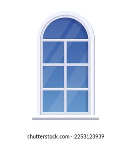 Window and white frame