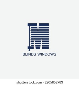 windows covering logo illustration vector icon design template 