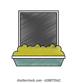 windows house style isolated icon