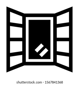 windows icon isolated sign symbol vector illustration - high quality black style vector icons
