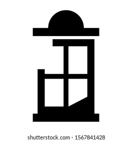 windows icon isolated sign symbol vector illustration - high quality black style vector icons

