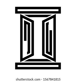 windows icon isolated sign symbol vector illustration - high quality black style vector icons
