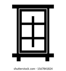 windows icon isolated sign symbol vector illustration - high quality black style vector icons
