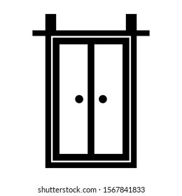 windows icon isolated sign symbol vector illustration - high quality black style vector icons
