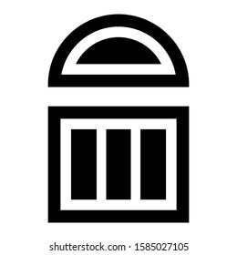 windows icon isolated sign symbol vector illustration - high quality black style vector icons
