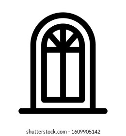 windows icon isolated sign symbol vector illustration - high quality black style vector icons
