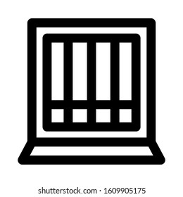 windows icon isolated sign symbol vector illustration - high quality black style vector icons
