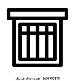windows icon isolated sign symbol vector illustration - high quality black style vector icons
